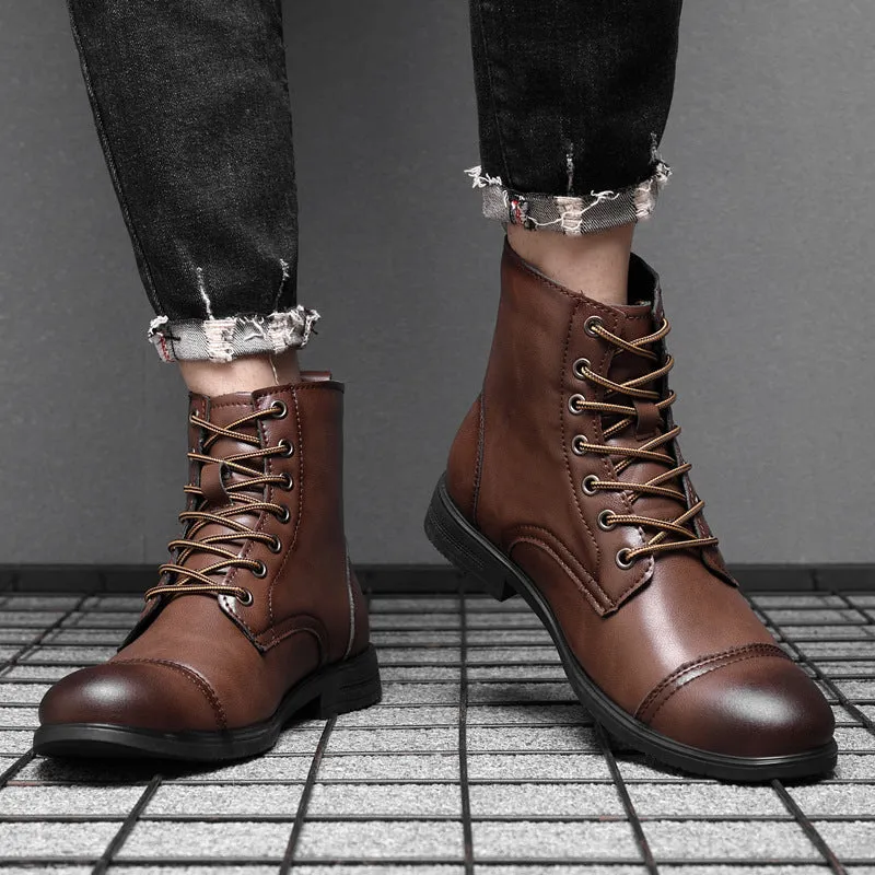 Claude | Leather Ankle Boots