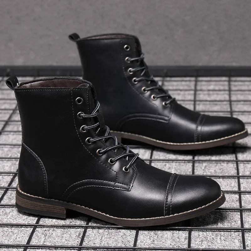 Claude | Leather Ankle Boots