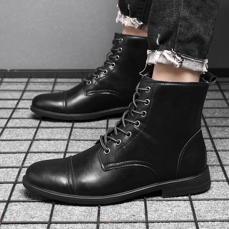 Claude | Leather Ankle Boots