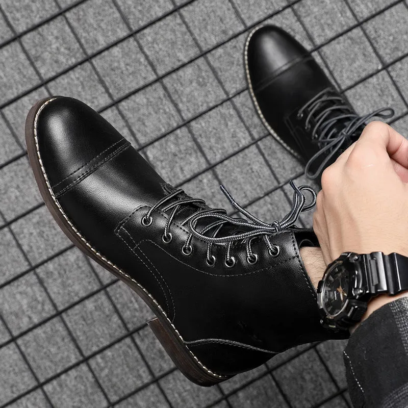 Claude | Leather Ankle Boots