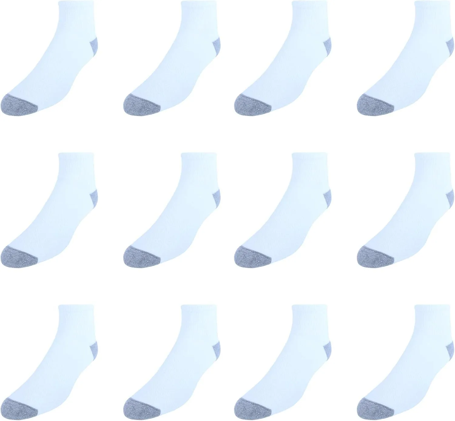 Hanes Men's Hanes Men's Socks, X-temp Lightweight Socks, Crew and Ankle, 12-pack