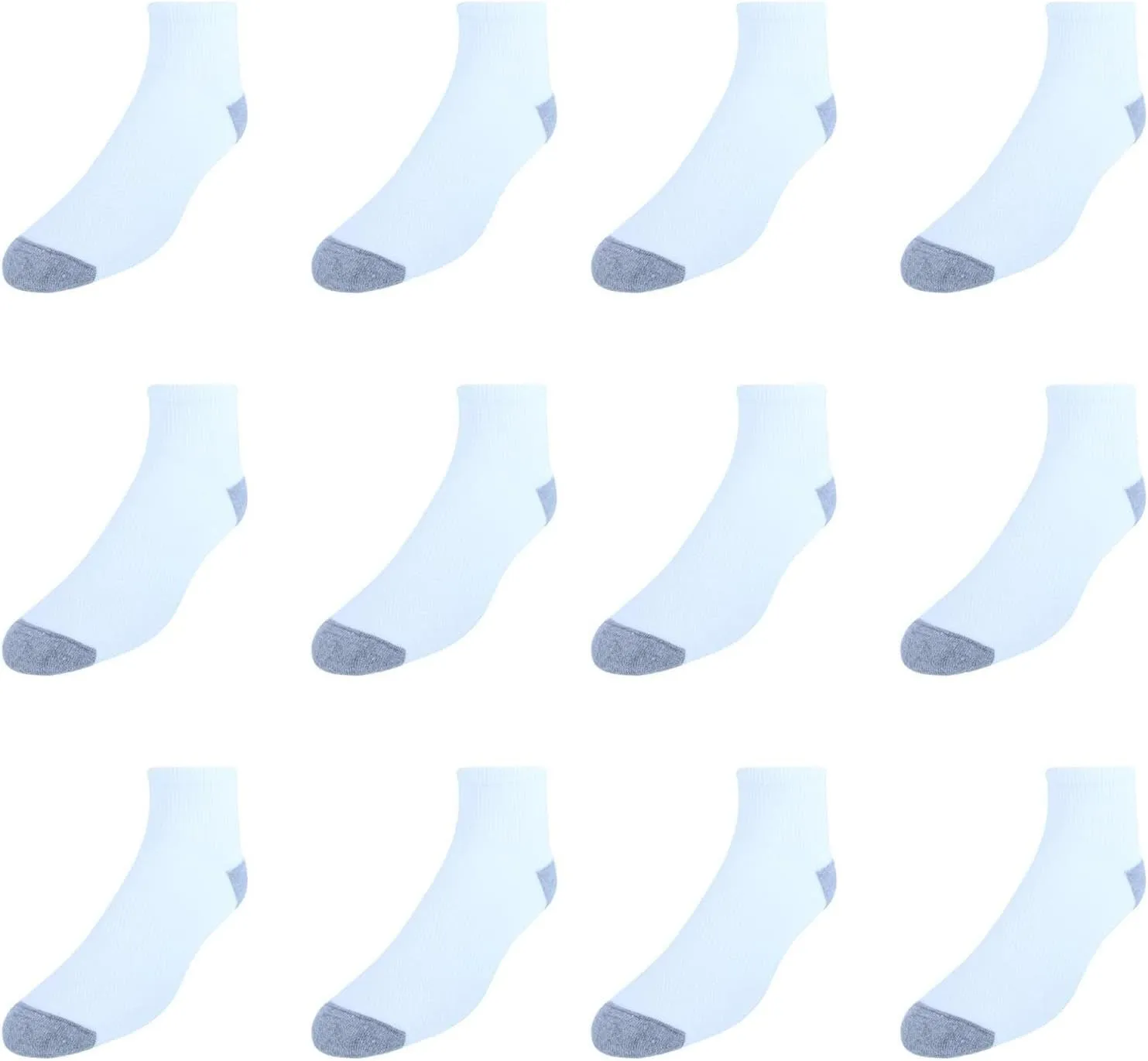 Hanes Men's Hanes Men's Socks, X-temp Lightweight Socks, Crew and Ankle, 12-pack