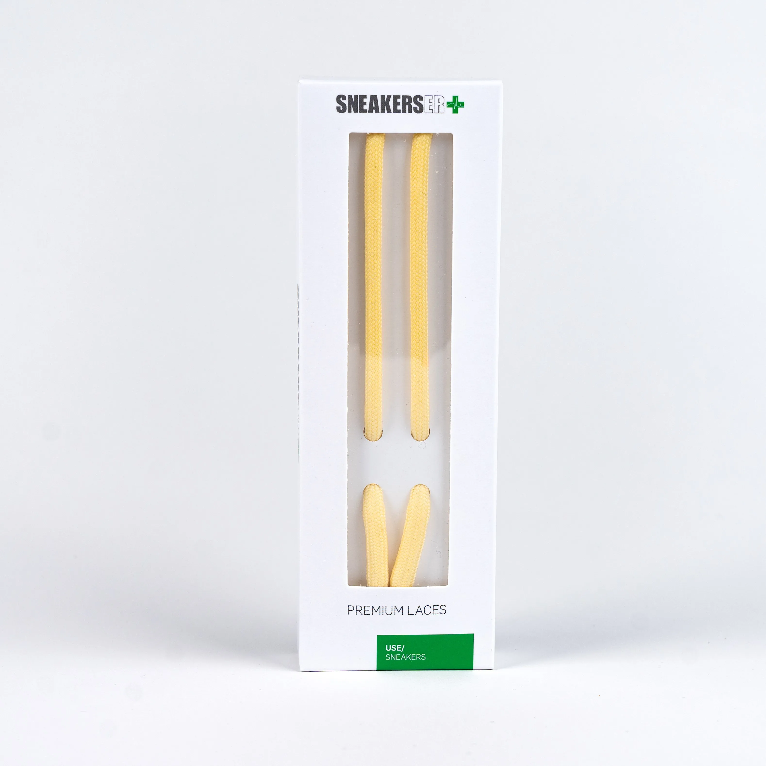 ROUND LUXURY LACES 120cm - PASTEL YELLOW